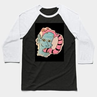 tounge tied Baseball T-Shirt